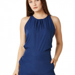 Women's Mini Crepe Playsuit