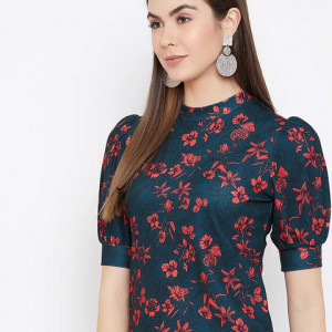 Women Crepe Printed Top