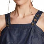 Washed Denim Playsuit