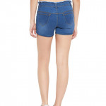 Women's Denim Slim Fit Shorts