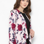 Floral Single Breasted Blazer