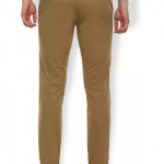 Regular Fit Men Cotton Blend Trousers