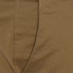 Slim Fit Men Beige Cotton Blend Trousers