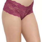 Women Boy Short Maroon Panty